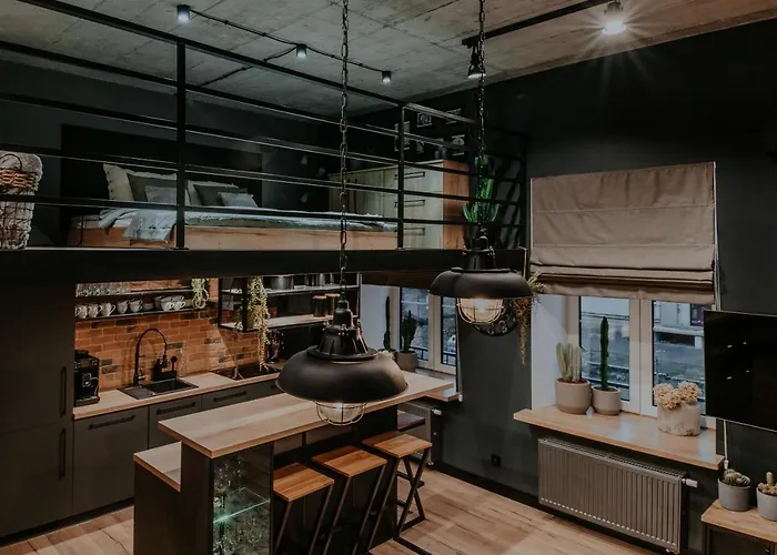 Apartament Loft Z Antresolami